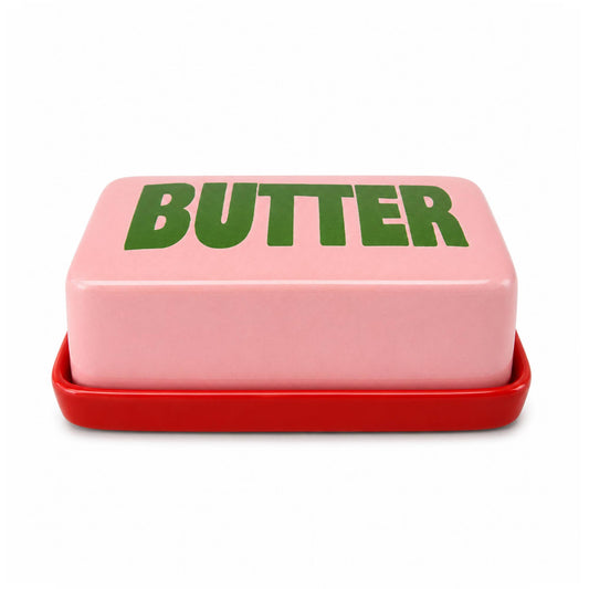 Butter Dish - Pink