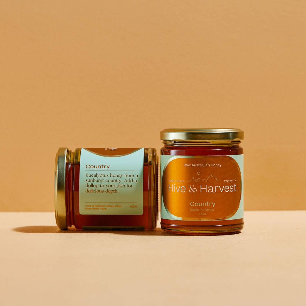 Country Honey - Raw Eucalyptus Australian Honey (350g)