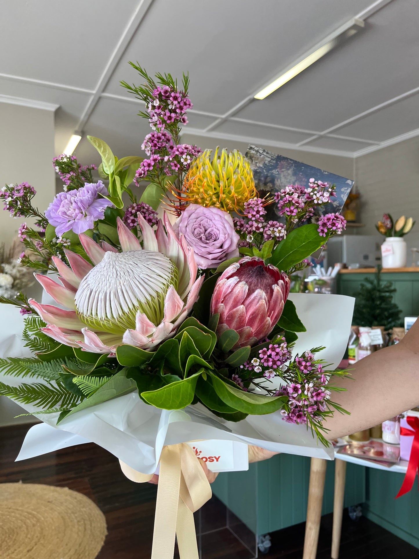 Native Blooms Box Arrangement - Florist Choice