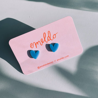 Heart Studs