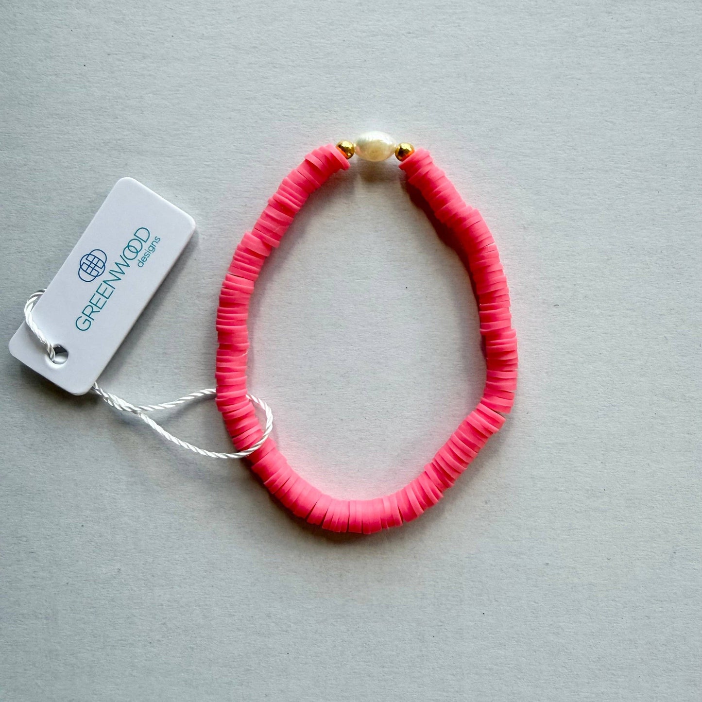 Pearl Pop Heishi Bead Bracelet