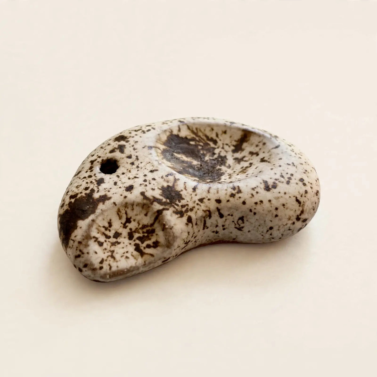 Foraged Bean Ceramic Incense Holder