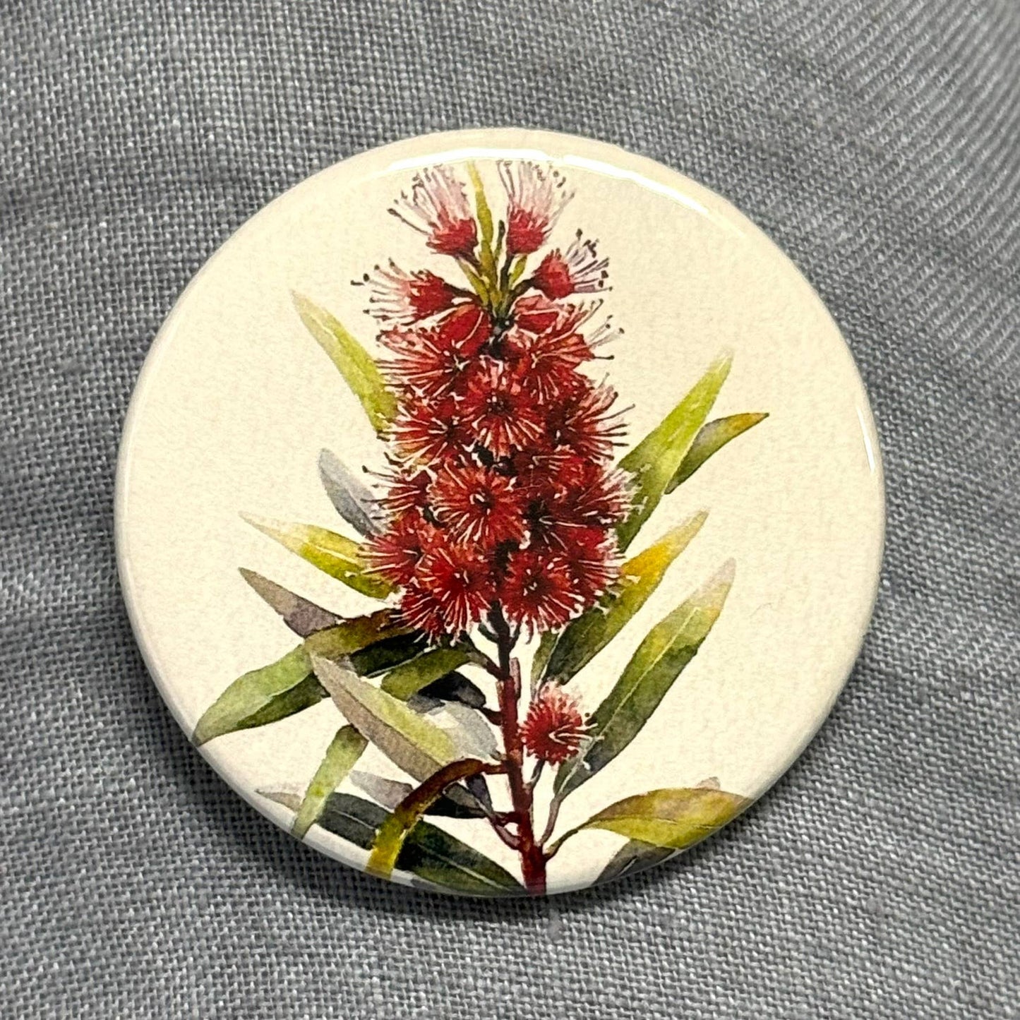 AUSTRALIAN FLORALS Large Magnets set of 4 - SET B