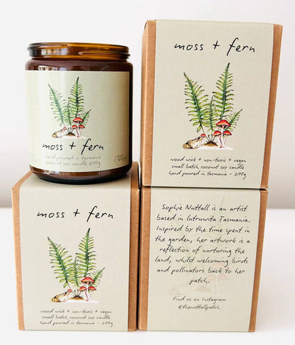 Art Candle - Moss + Fern