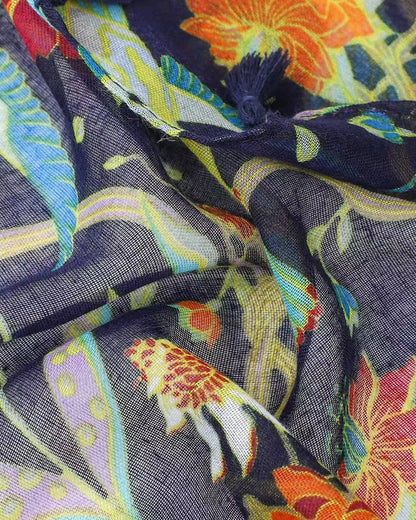 Jade Botanical Lightweight Scarf
