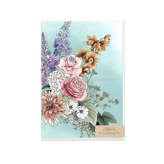 Garden Congrats Card
