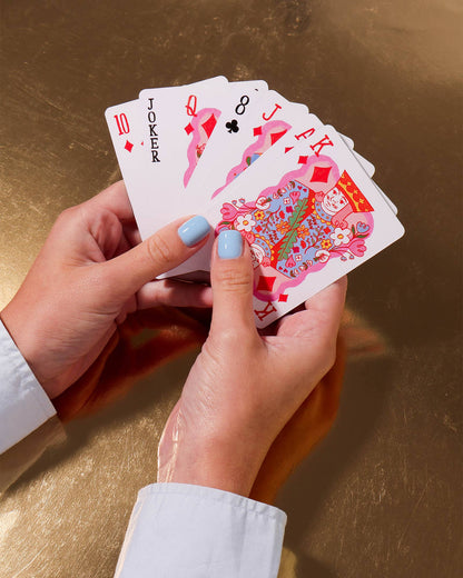 Flower Plus Playing Cards
