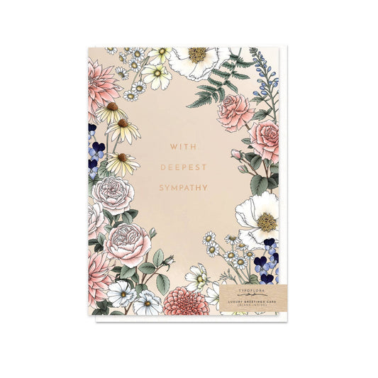 Roses Sympathy Card