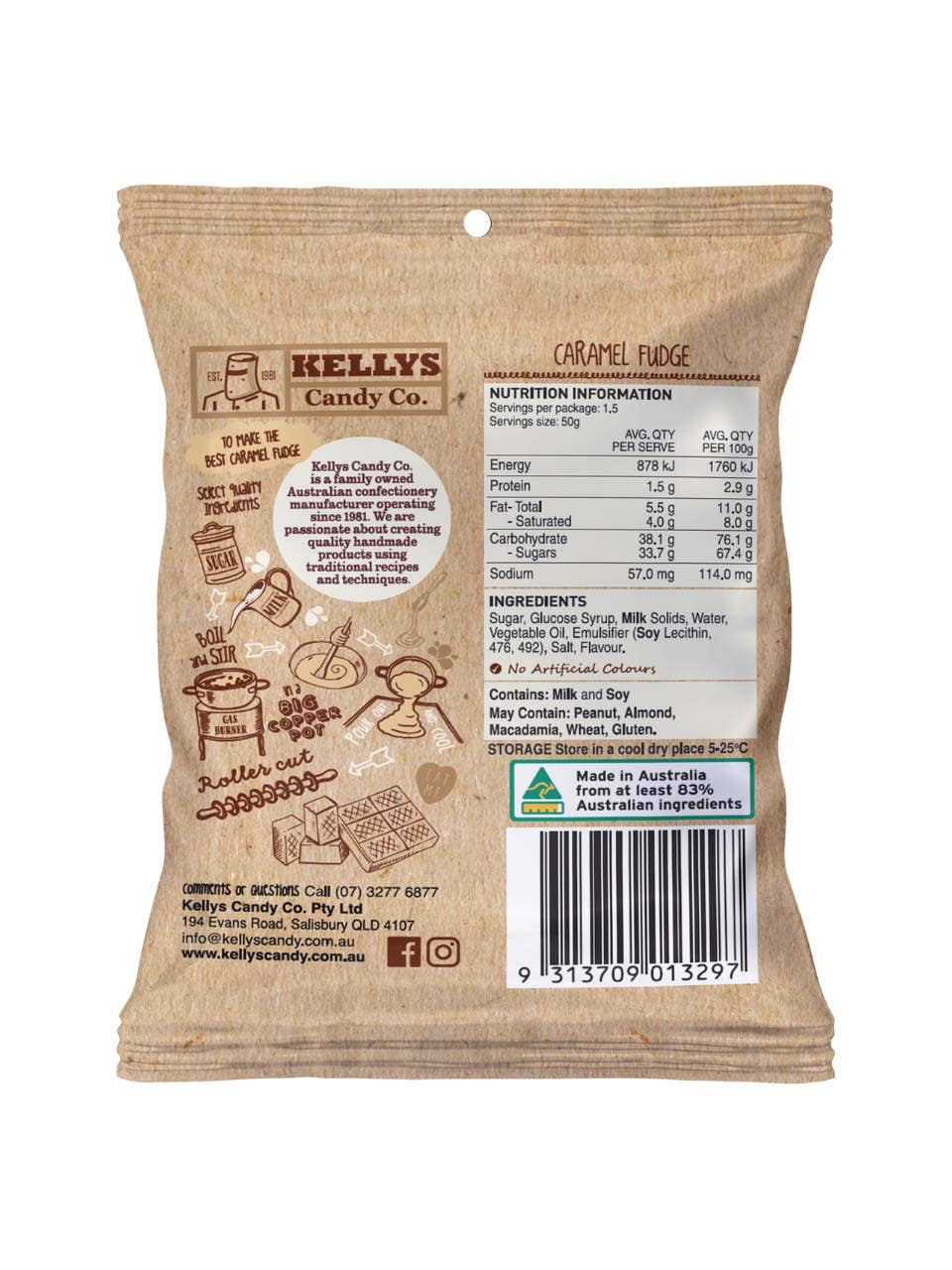 Caramel Fudge - Snack Pack 75g