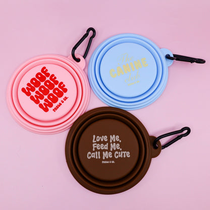 Collapsible Dog Water Bowl - Canine Club