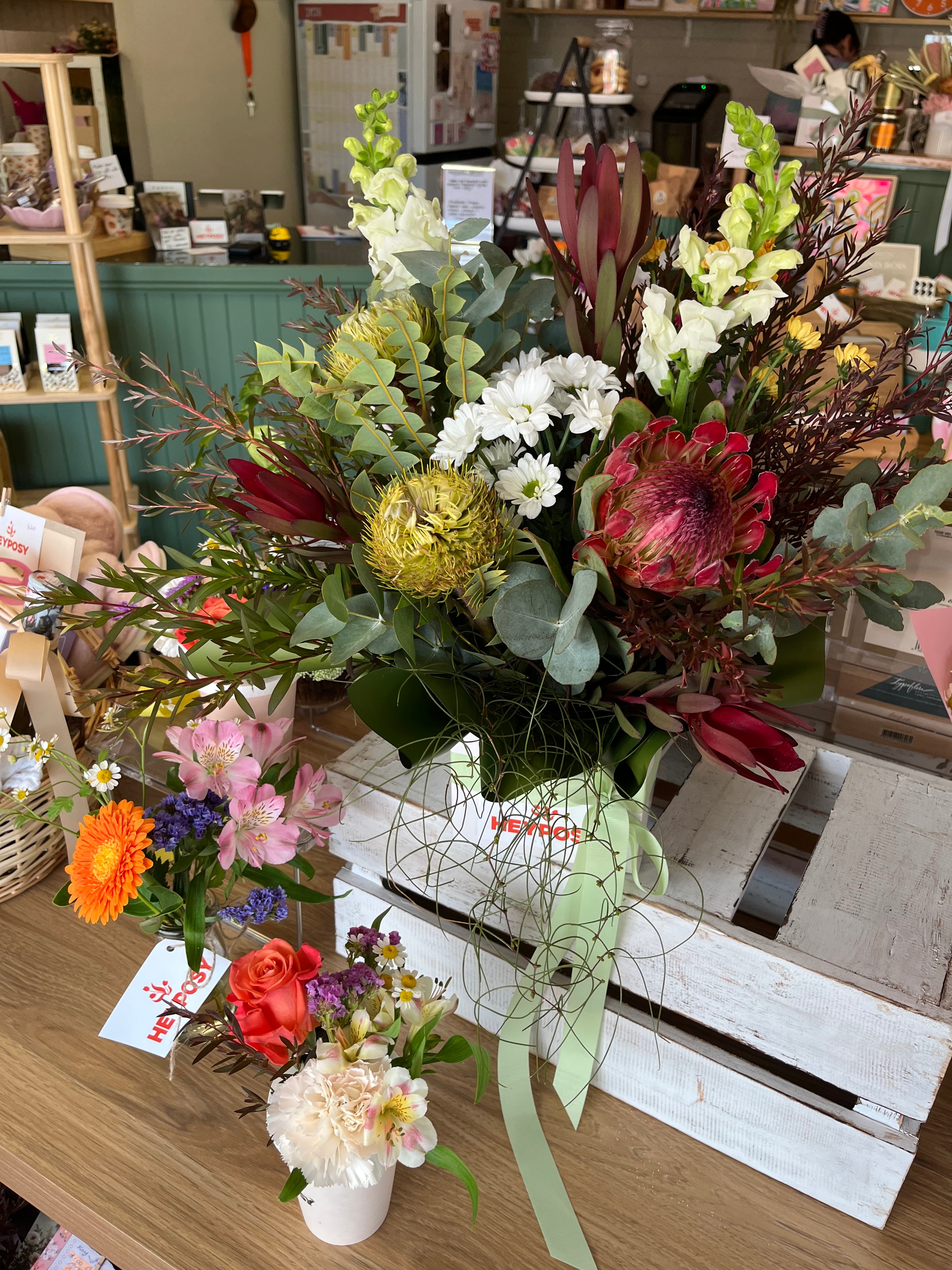Native Box Arrangement – Hey Posy