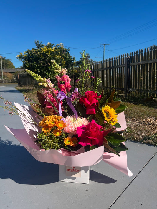 Bright Blooms Box Arrangement - Florist Choice