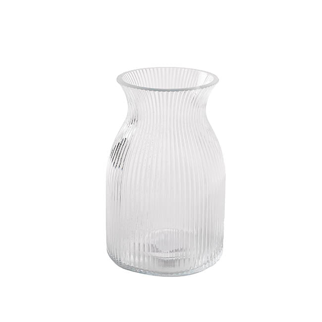 Small clear vase