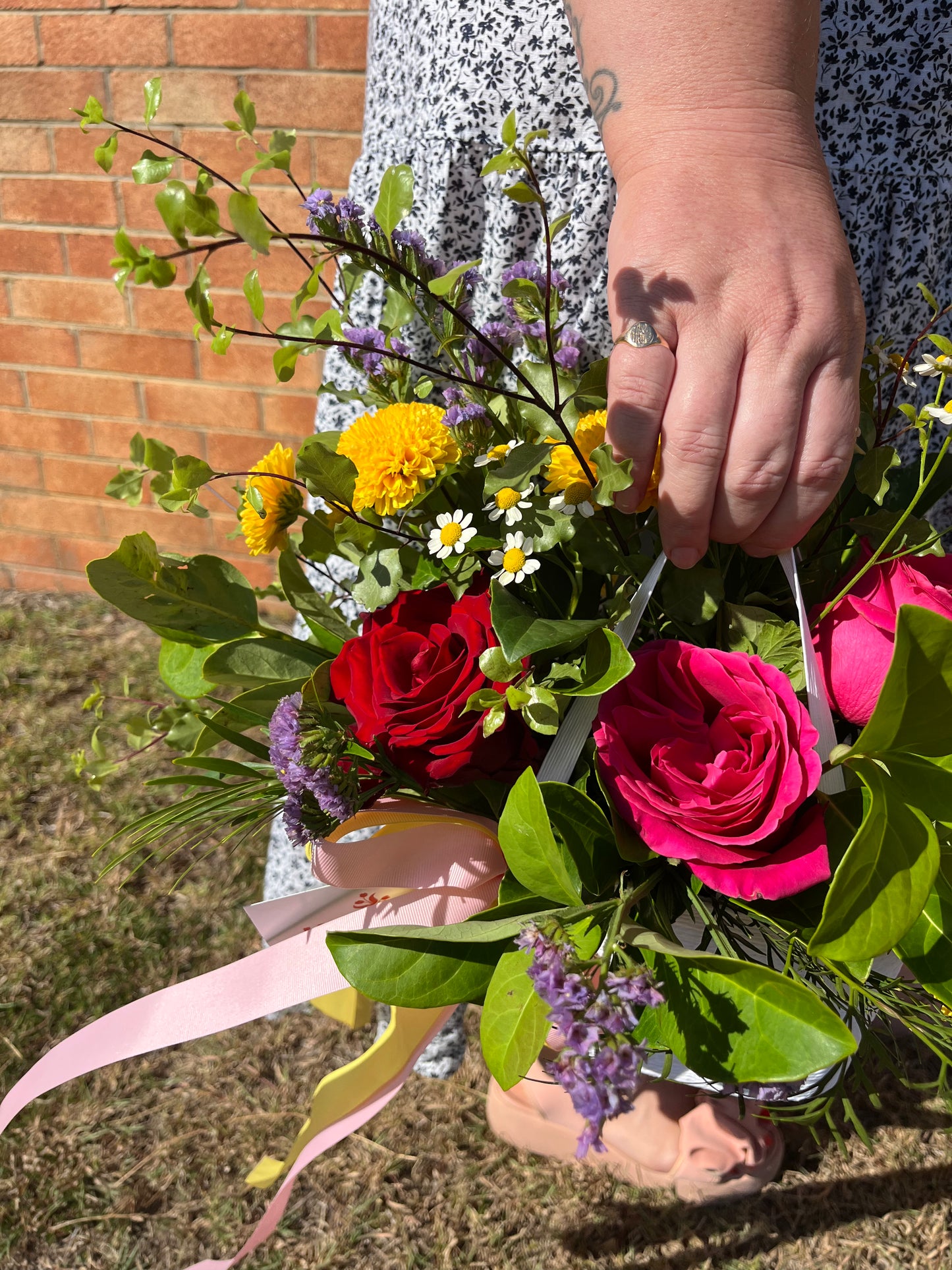 Flower Basket - Valentine's Special