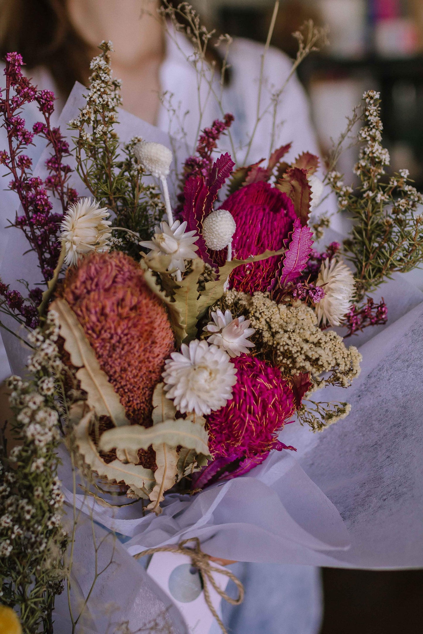 'Milly' Dried Flowers Bouquet