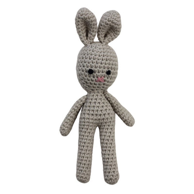 Lulu Crochet Bunny Taupe