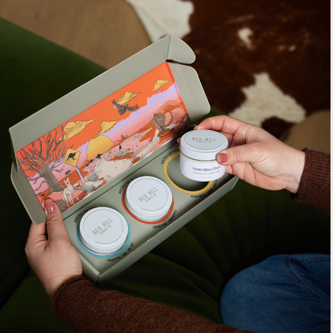 Australian Trio Gift Pack of Soy Candles
