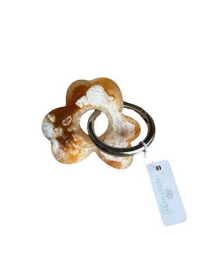 Floral Resin Keyrings