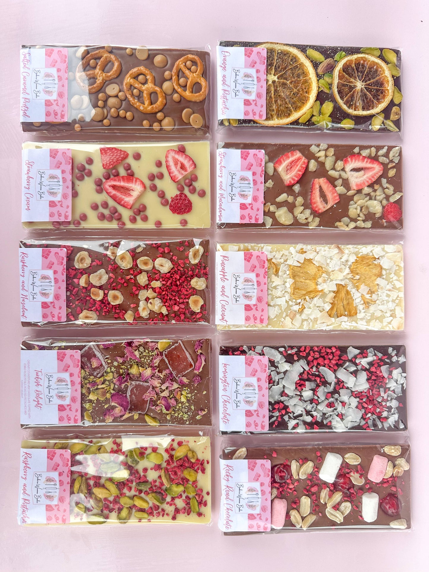 Handmade Milk Chocolate Bars