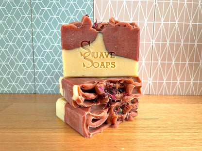 Handmade Rose Geranium Goat Milk Soap
