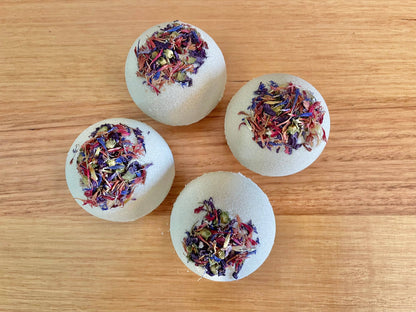 Handmade Bergamot Goat Milk Bath Bomb