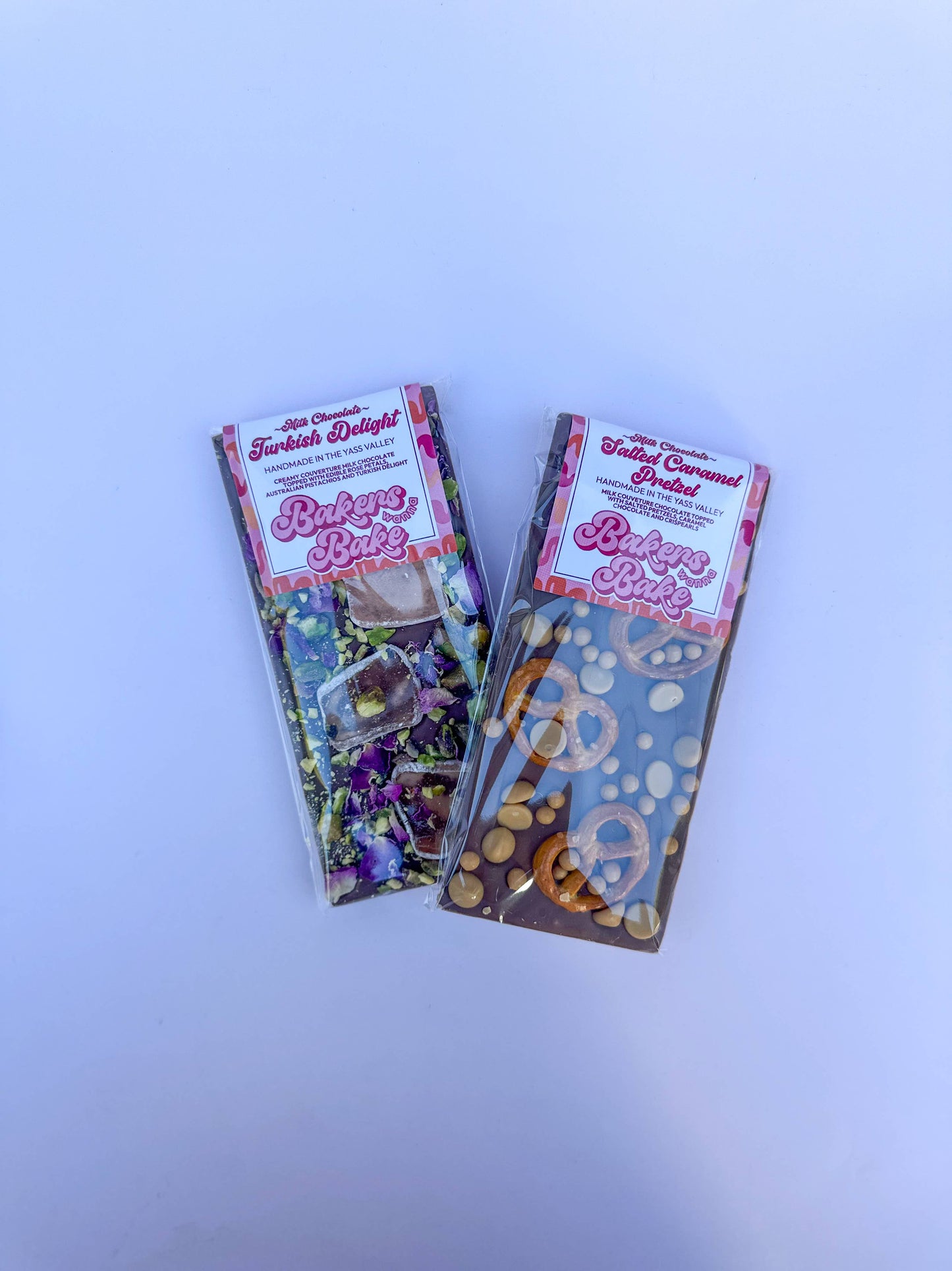 Handmade Milk Chocolate Bars