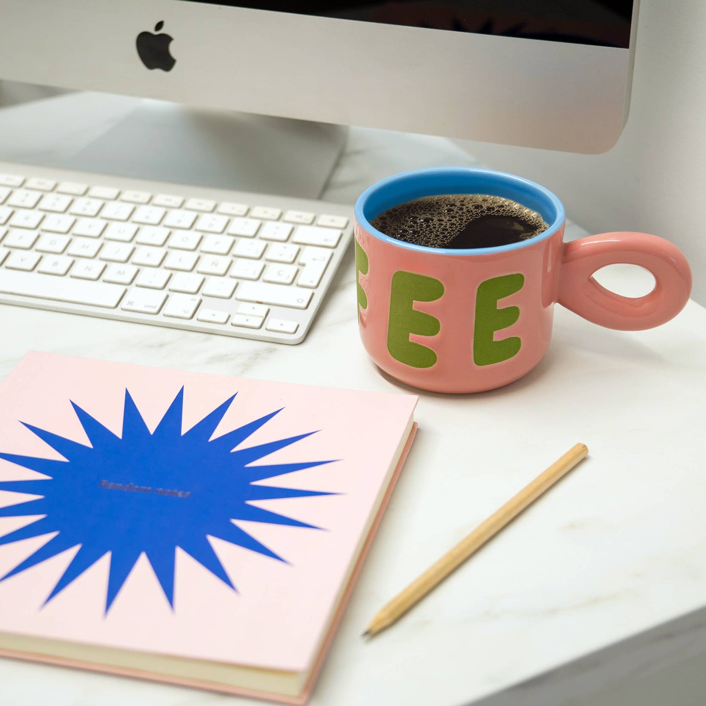 Pink COFFEE Mug