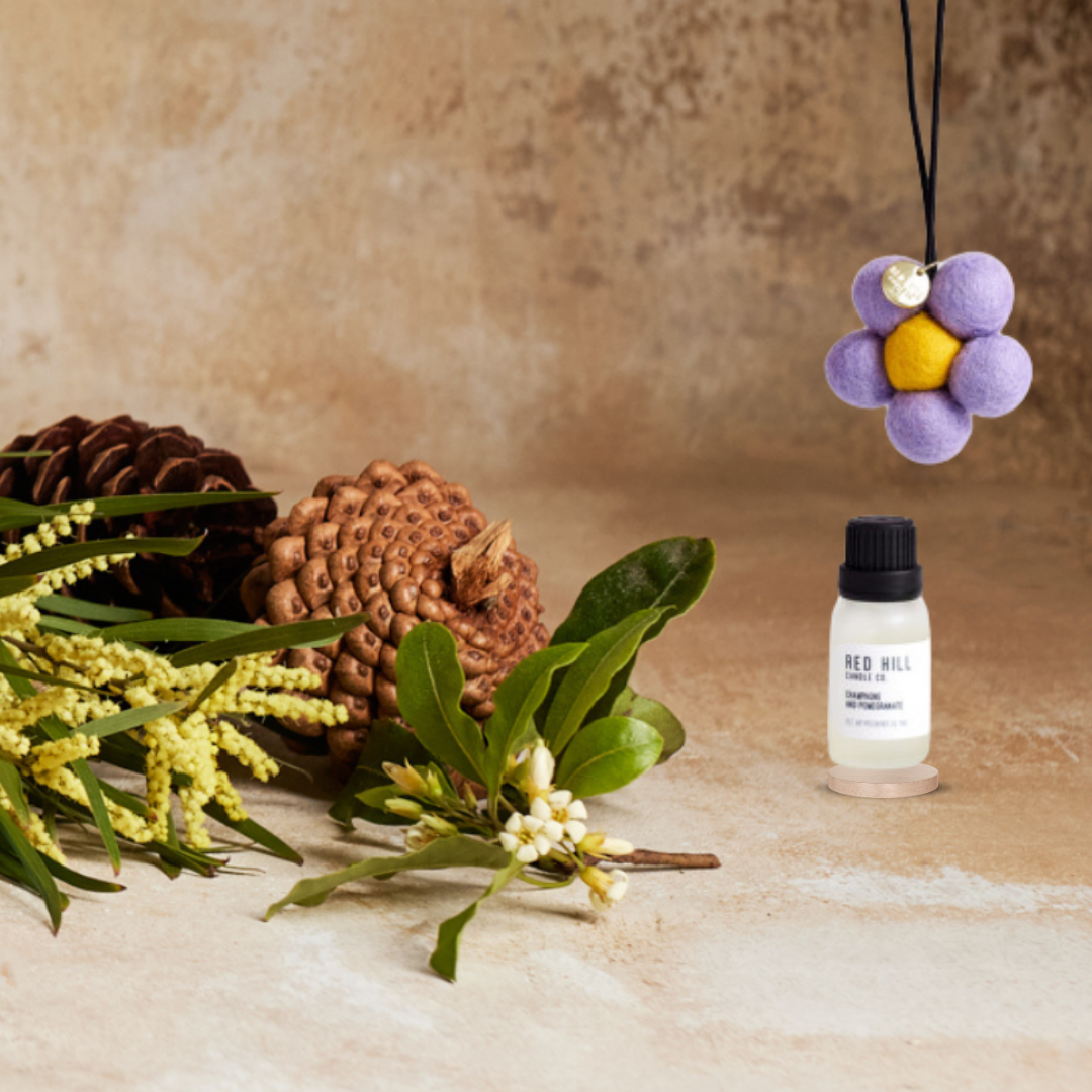 Australian Outback Felt Flower Air Freshener