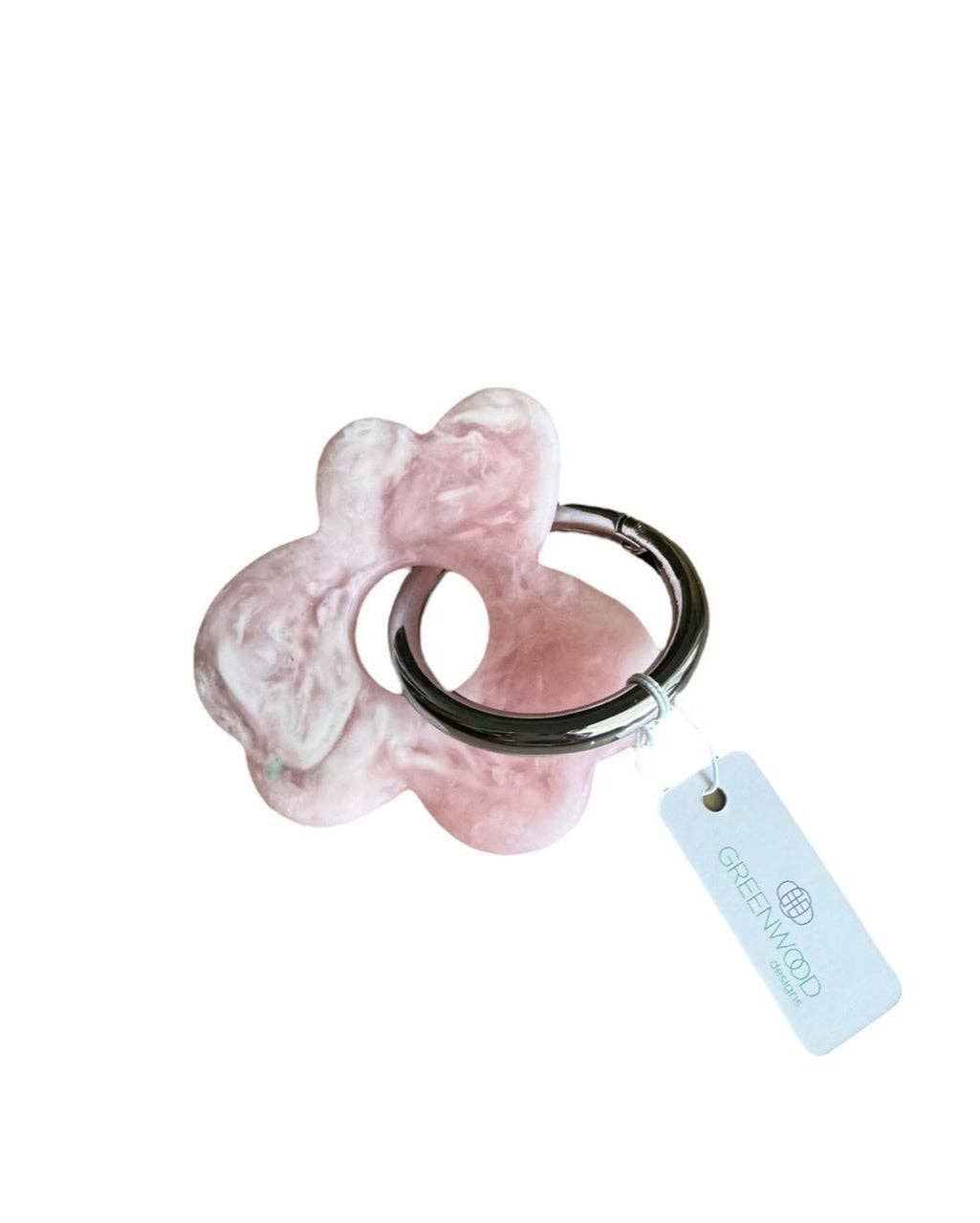 Floral Resin Keyrings