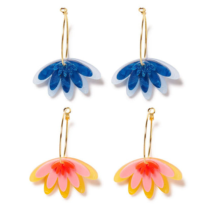 Roller Derby Ruby Earrings // Select Colour