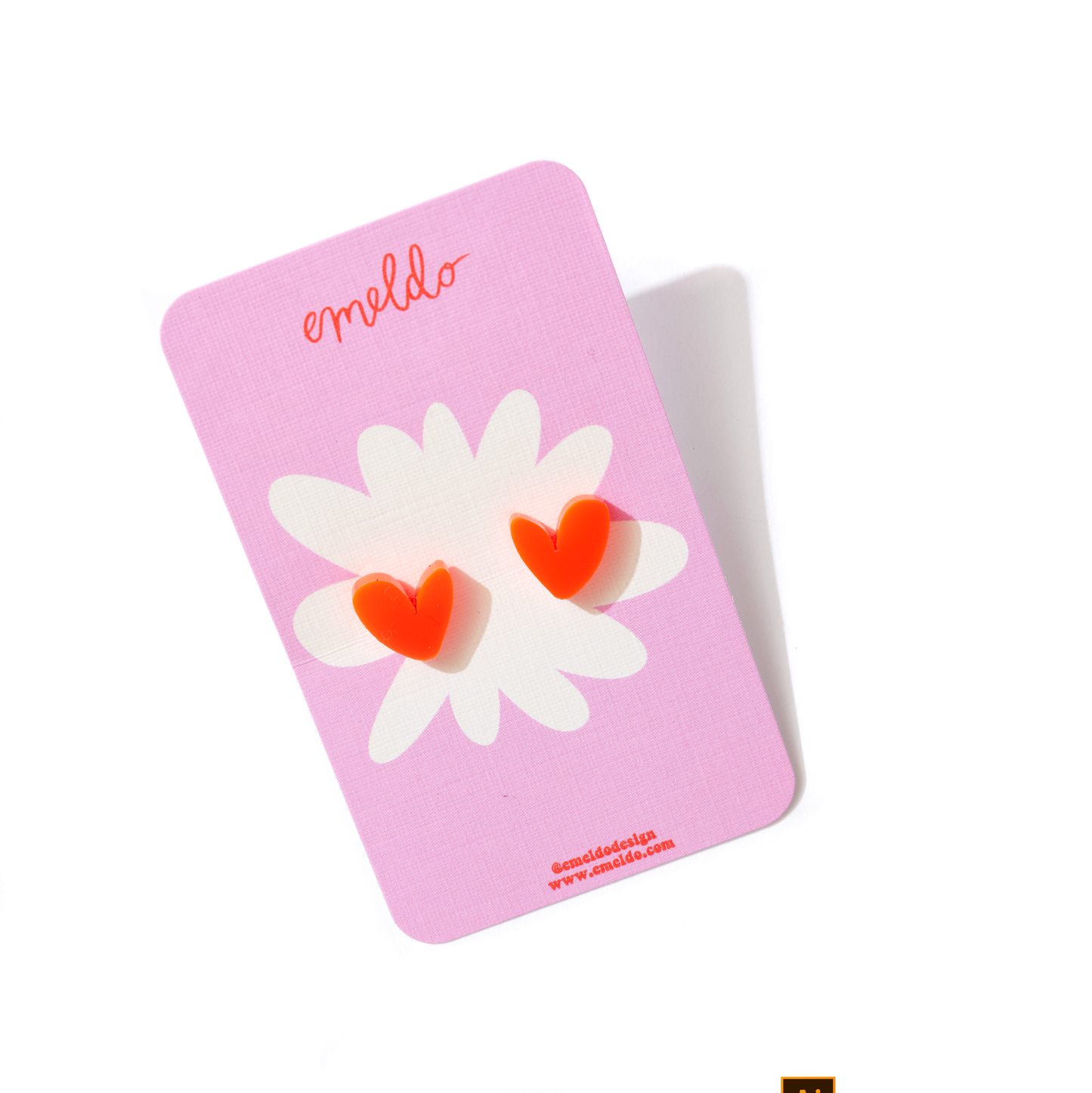 Heart Studs // Select Colour