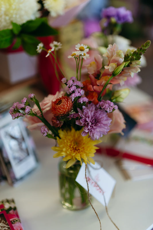 Bud Vase Posy - Mother's Day