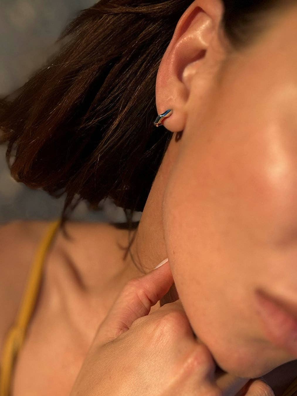 Origins Wave Hoop Earrings