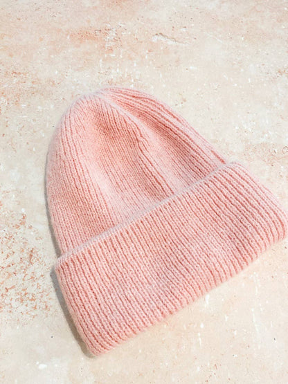 Solid Colour Plain Knit Beanie