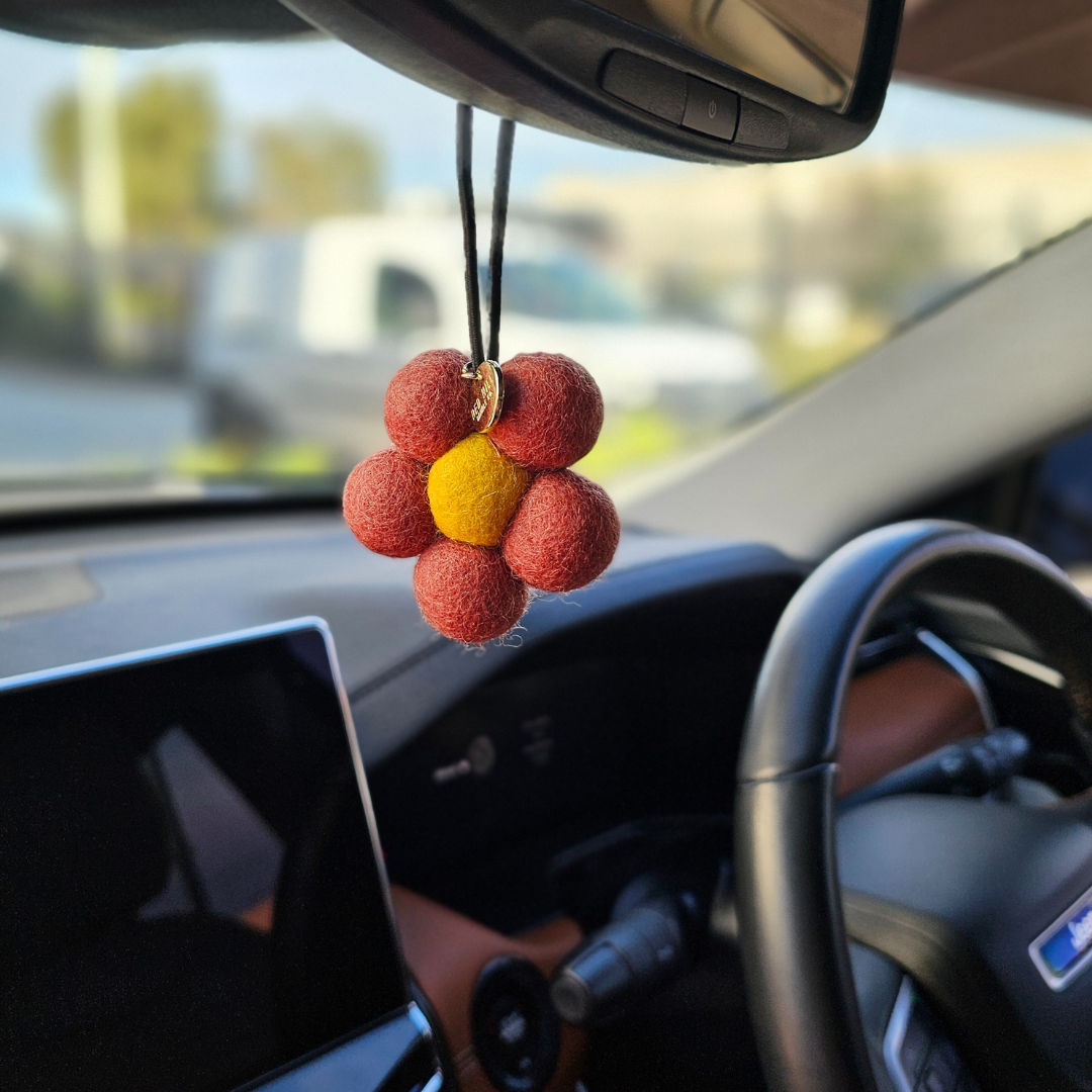 Australian Outback Felt Flower Air Freshener