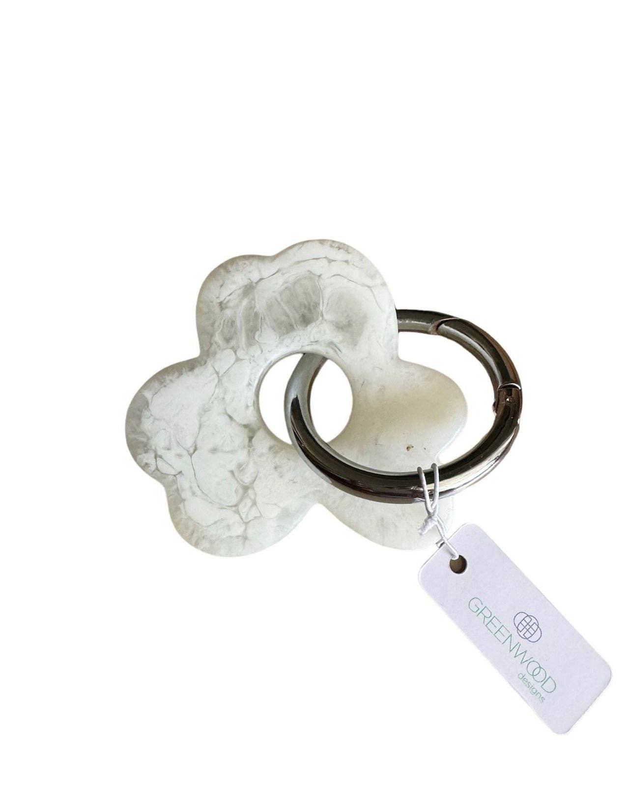 Floral Resin Keyrings