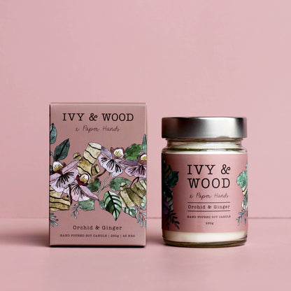 Botanical: Orchid & Ginger Soy Candle