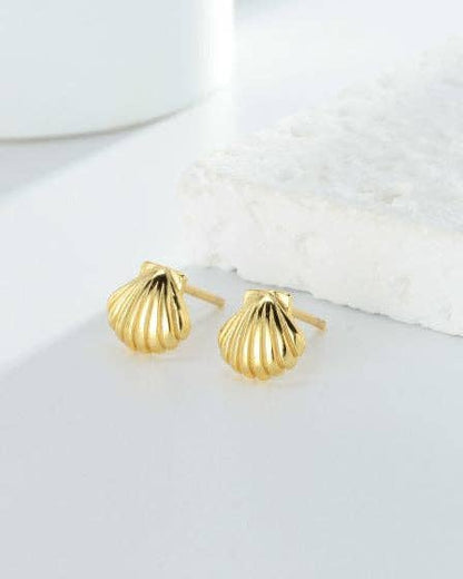 Oceania Shell Stud Earrings