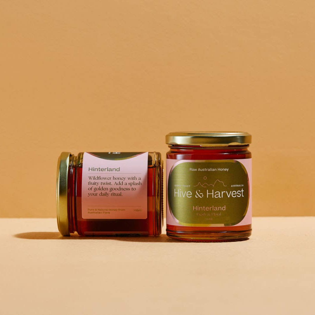 Hinterland Honey – Raw Australian Wildflower Honey (350g)