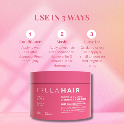 Frula - Oh My Gloss Shine & Smooth 3 Minute Hair Mask