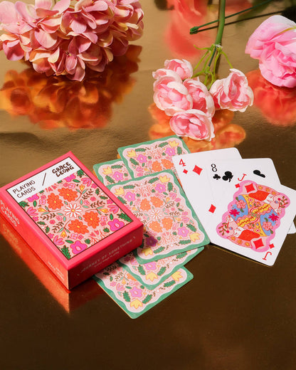 Flower Plus Playing Cards
