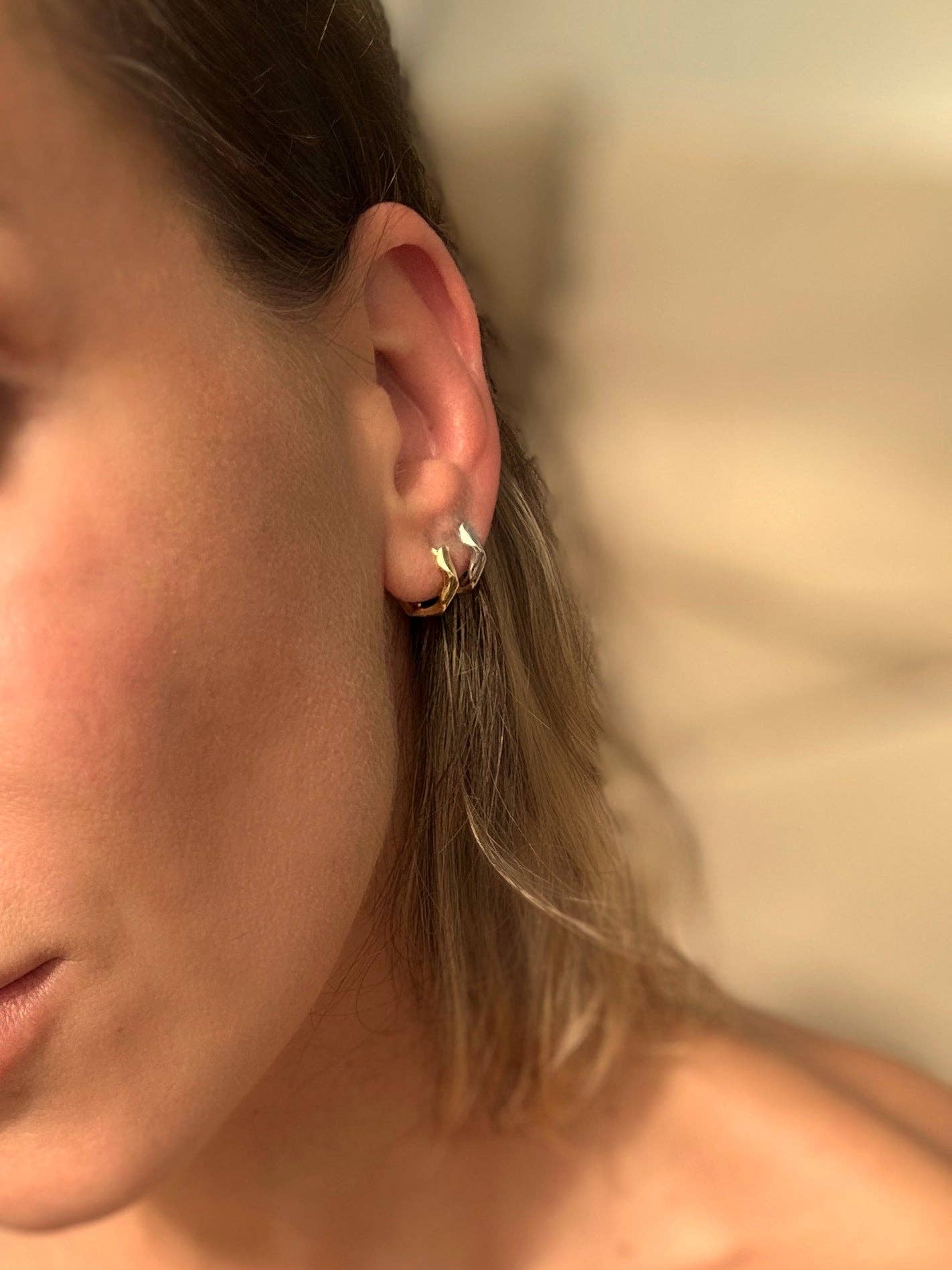 Origins Wave Hoop Earrings