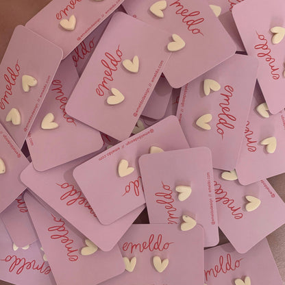Heart Studs