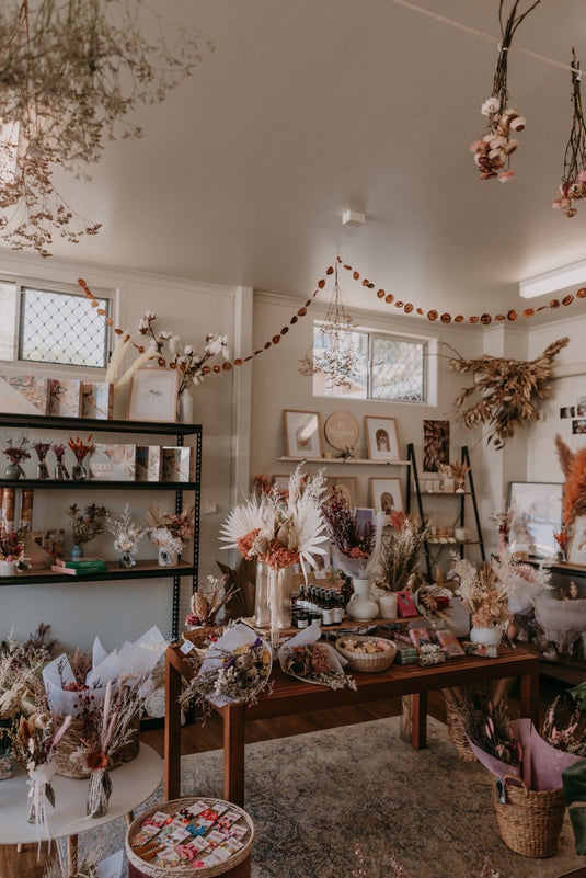 Space for Hire Hey Posy Florist Hervey Bay Fresh & Dried Flowers