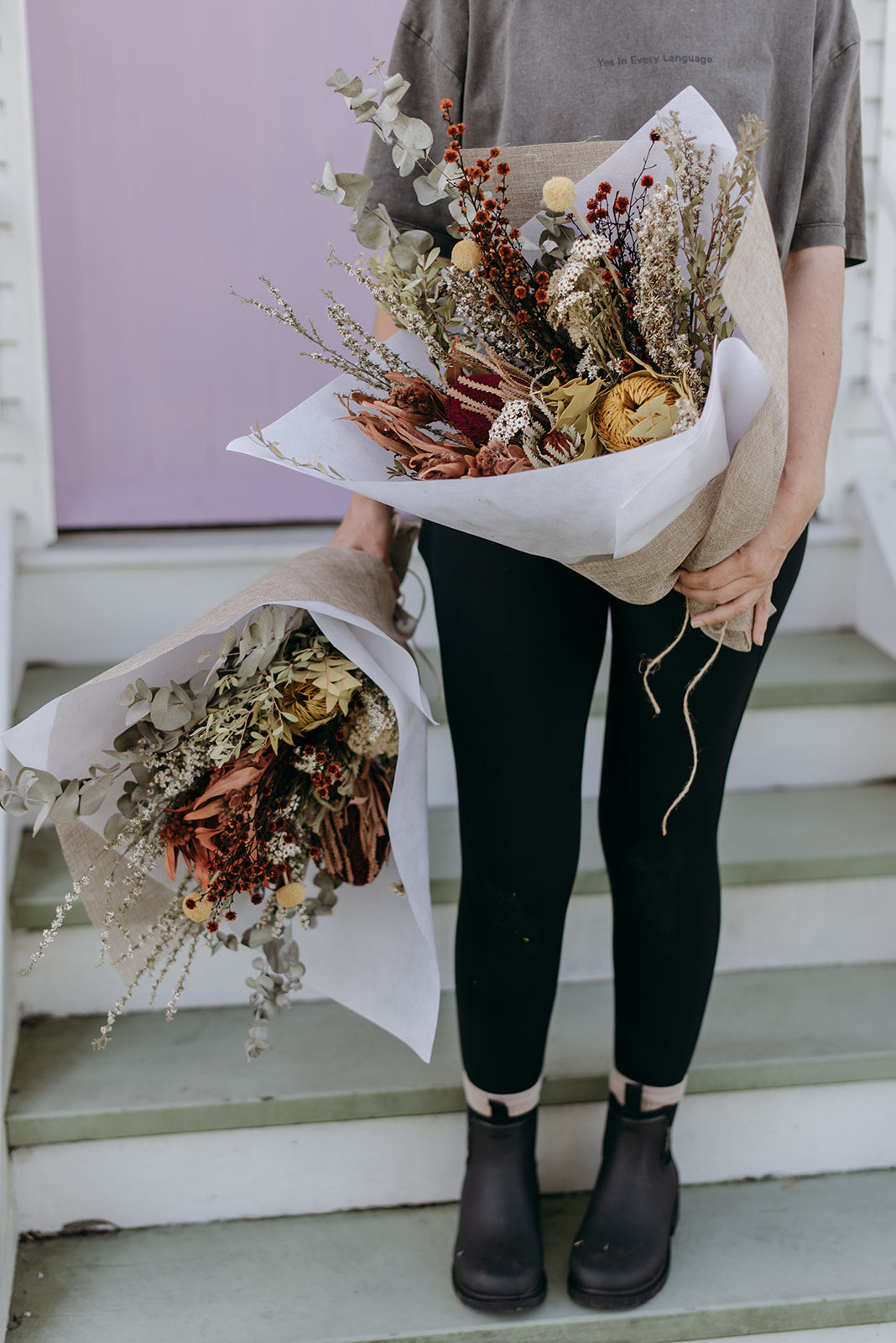 Large Dried Flower Bouquet (Autumn Colours) PRE-ORDER