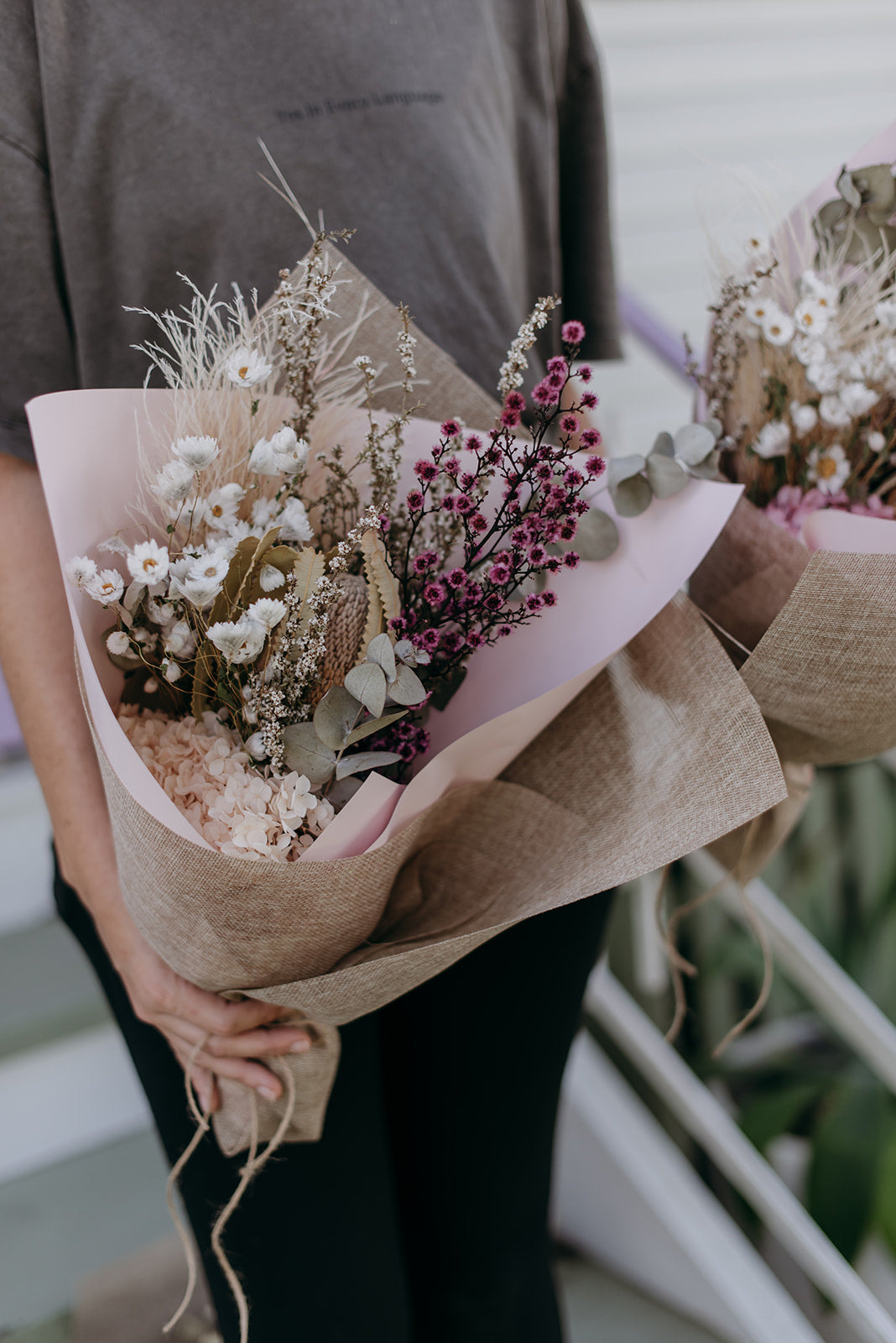 Dried Daisy Flower Bouquet PRE-ORDER