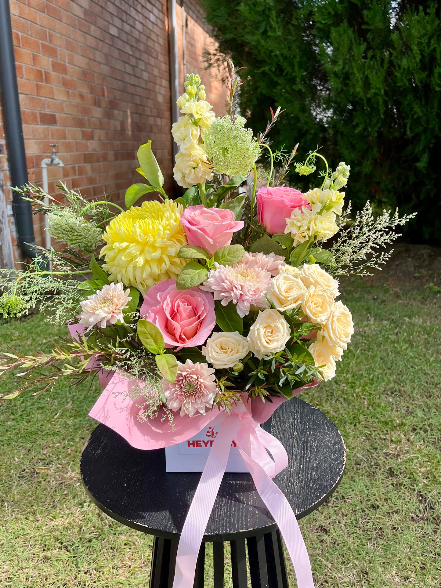 Pastel Blooms Box Arrangement - Florist Choice