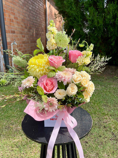 Pastel Blooms Box Arrangement - Florist Choice