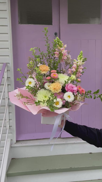 Pastel Blooms Box Arrangement - Florist Choice